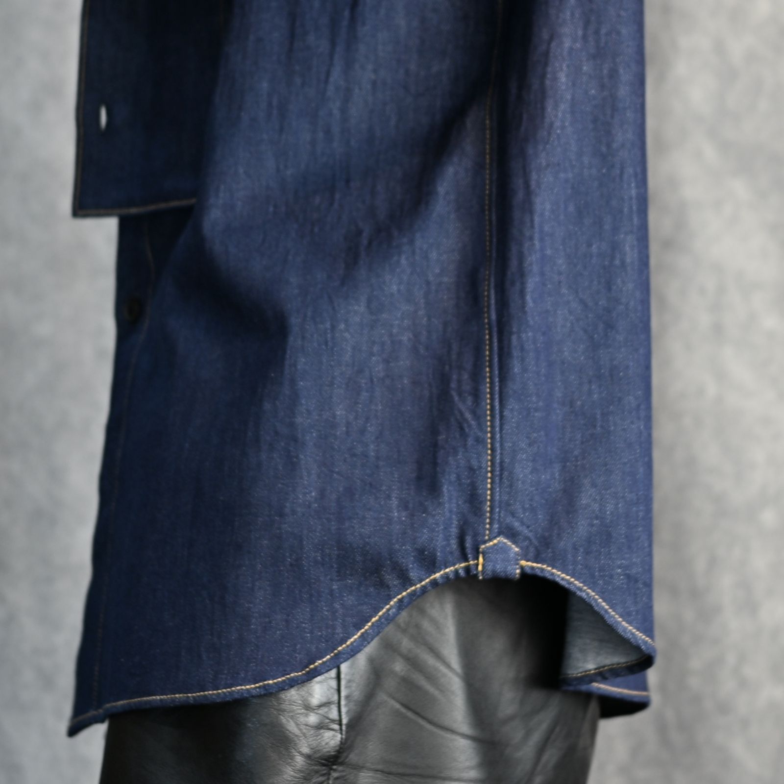 8OZ DENIM DOUBLE FRON SHIRT （INDIGO） / デニムシャツ （インディゴ） / HO-B44-023-1-03