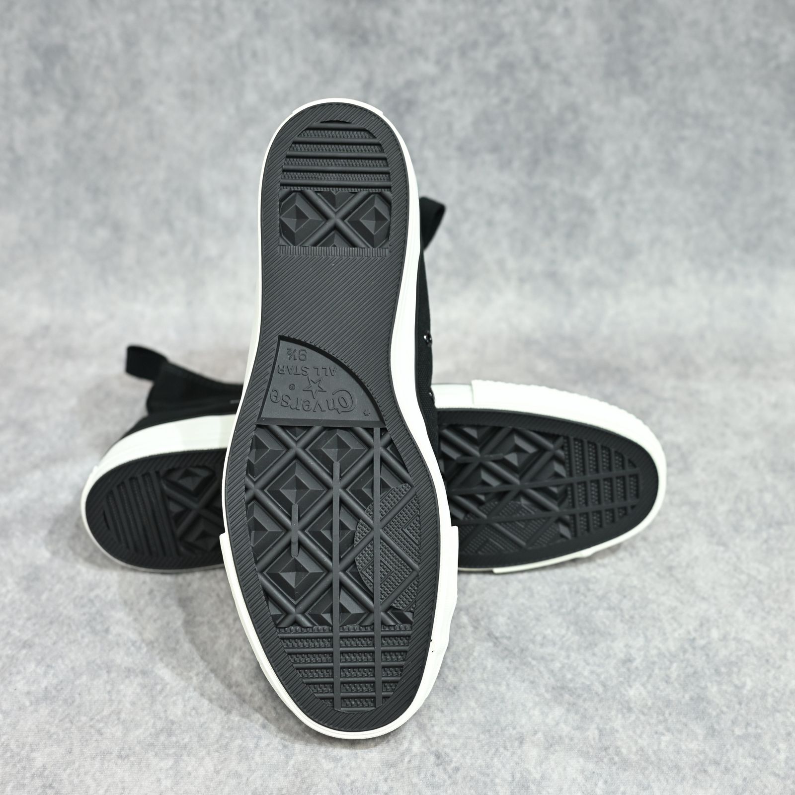 × CONVERSE AS J HI/MD 10 （BLACK） コンバース スニーカー （ブラック）｜313190000