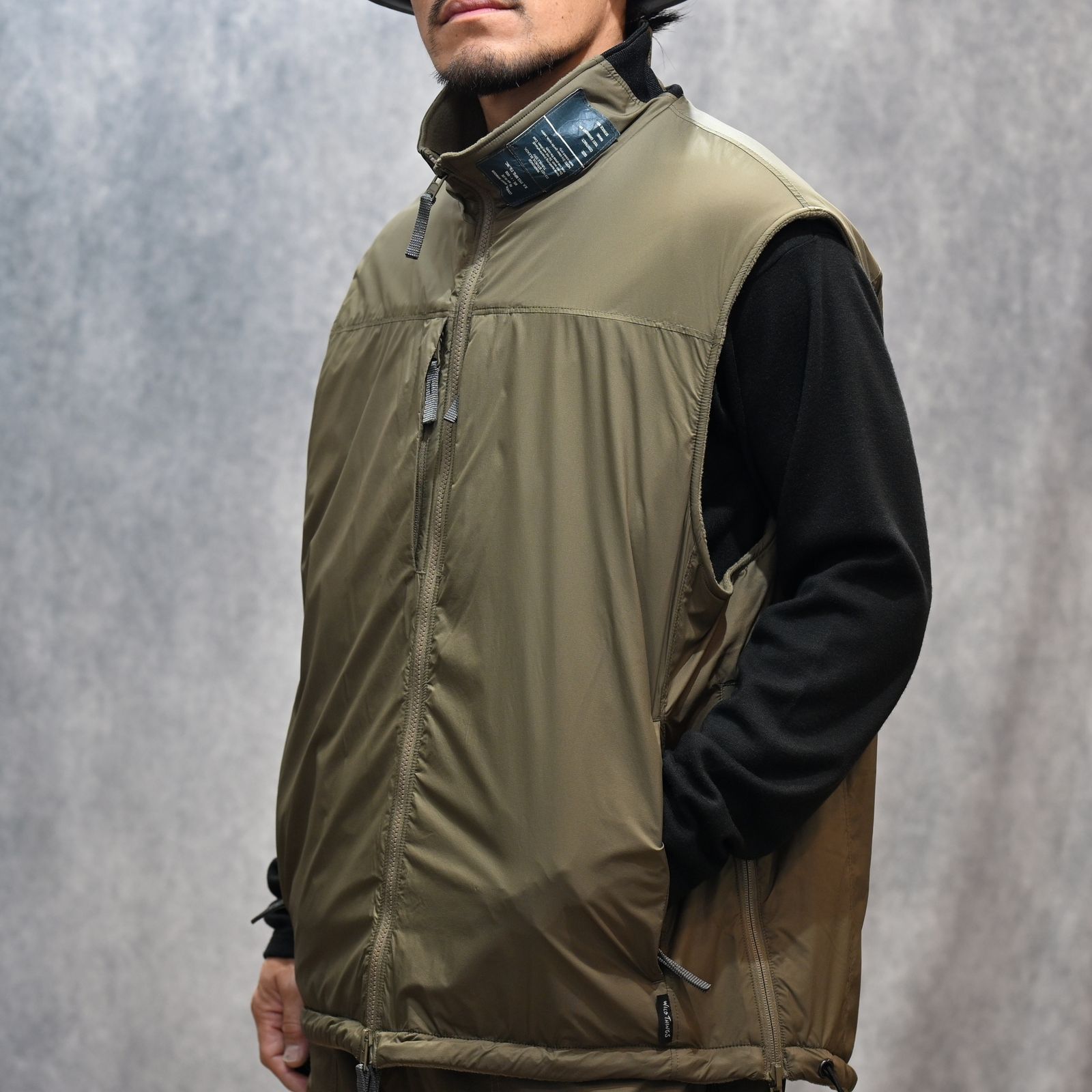 REVERSIBLE VEST （BEIGE）｜リバーシブル ベスト｜9252-VE01-003