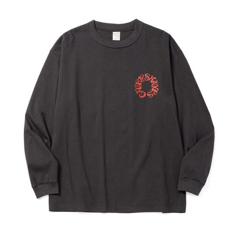 VINTAGE TYPE CALEE SNAKES L/ S TEE (INK BLACK)｜プリント 長袖 Tシャツ｜CL-26AWCS004