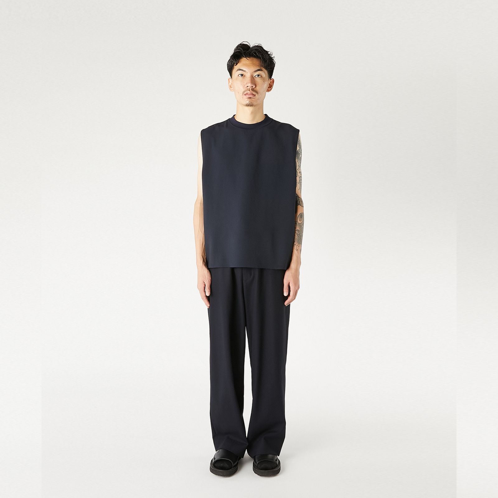 TANK TOP （NAVY / ネイビー）｜ノースリーブ｜2261-CS52-010