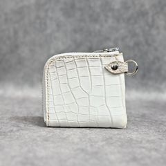 オイルクロコ 白鞣し コインケース （HIMALAYAS / ヒマラヤ） 383-04