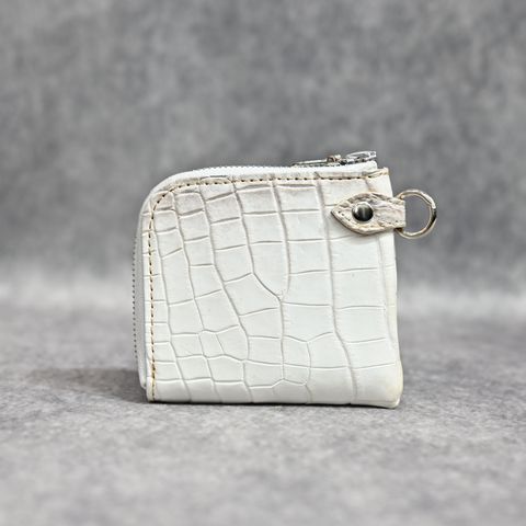 オイルクロコ 白鞣し コインケース （HIMALAYAS / ヒマラヤ） 383-04