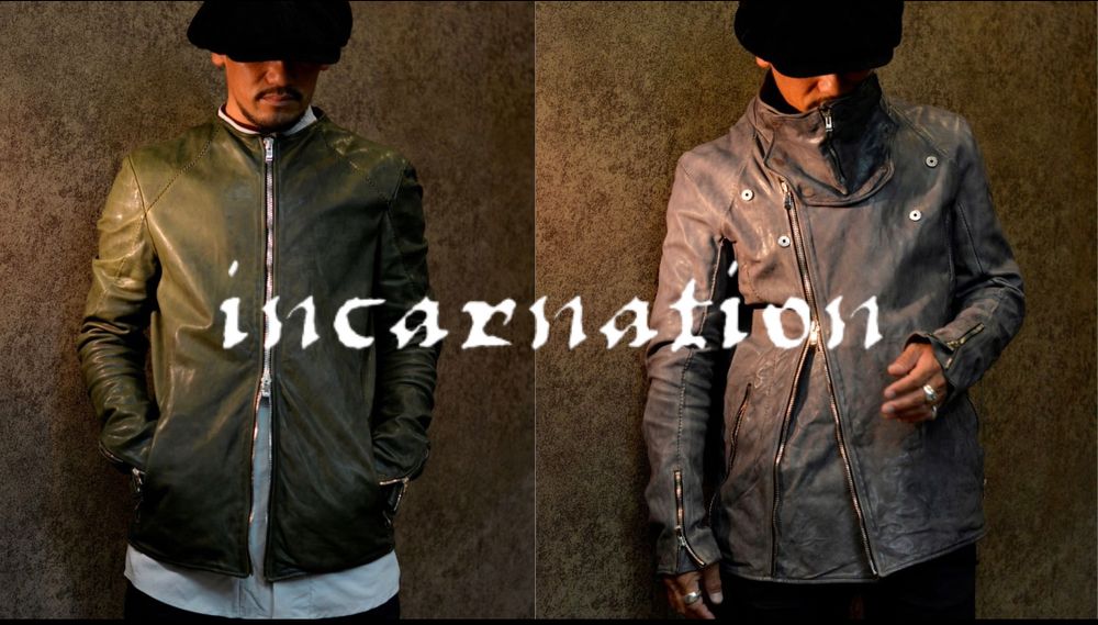 incarnation | インカーネーション 【HORSE LEATHER MOTO JACKET】