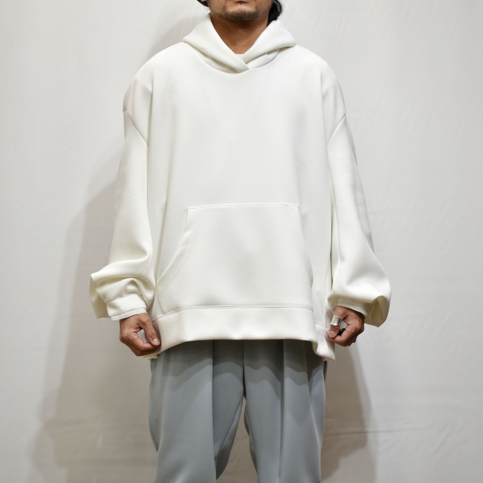 ジップベント フーディ / LB22SS-PK01-NM (WHITE)