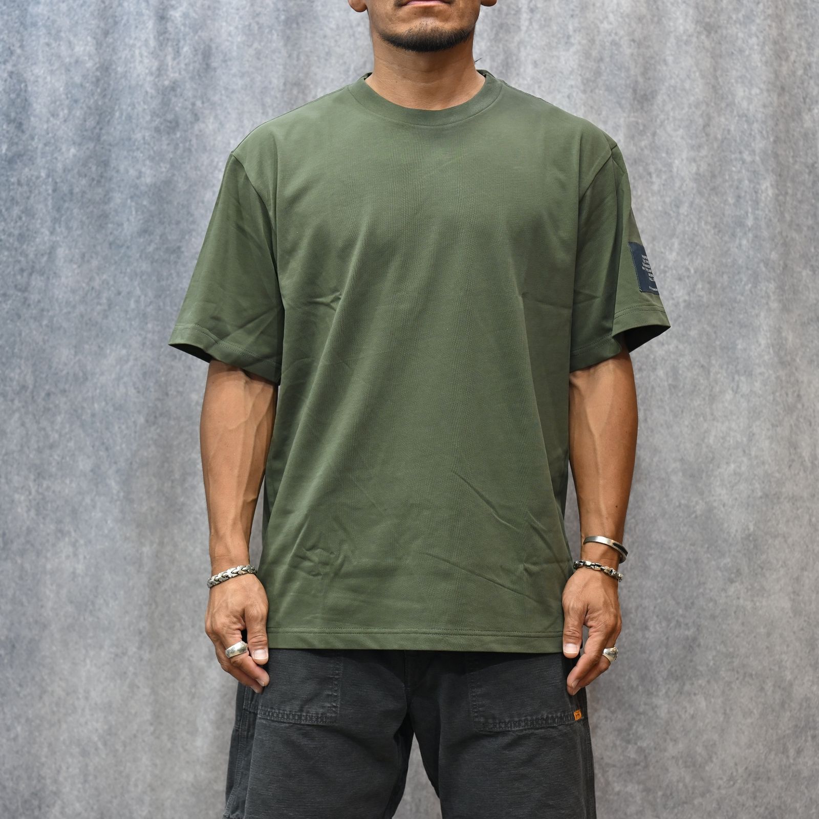 EXCHANGE SERVICE T-SHIRT （KHAKI） / 半袖 Tシャツ （カーキ） 9252-CS83