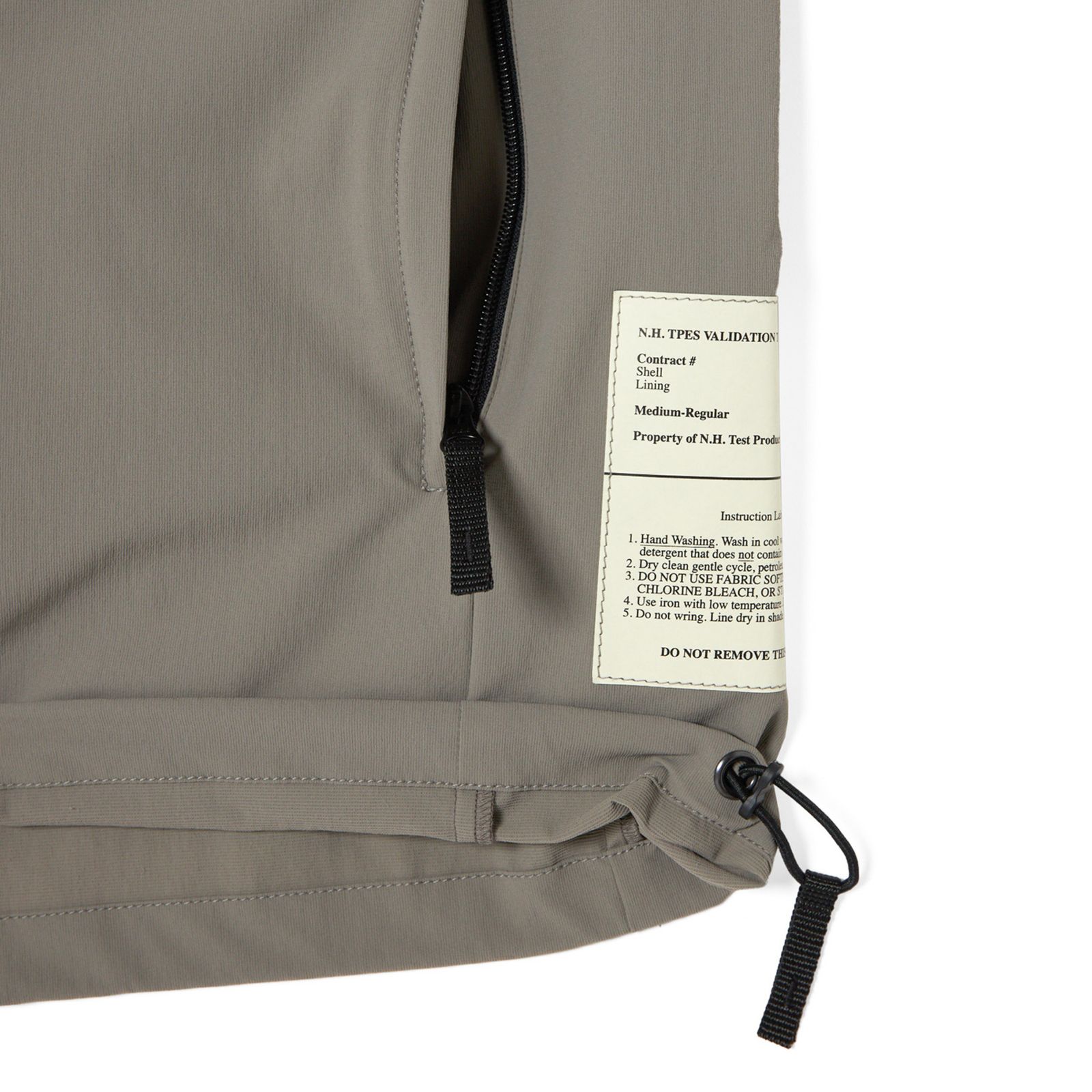 DRAWSTRING SHIRT （GRAY / グレー）｜半袖 シャツ｜9261-SH51-004