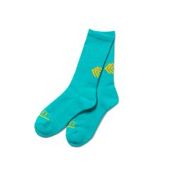 TM Logo color pile socks (Emerald Green) / トレードマークロゴ カラーパイルソックス 靴下