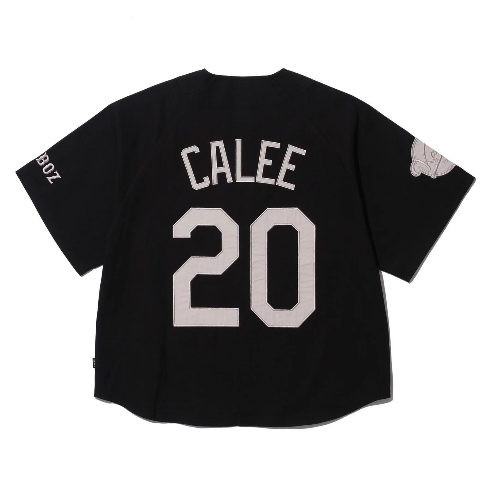 × KEBOZ BASEBALL SHIRT (BLACK) / × ケボズ ベースボール シャツ