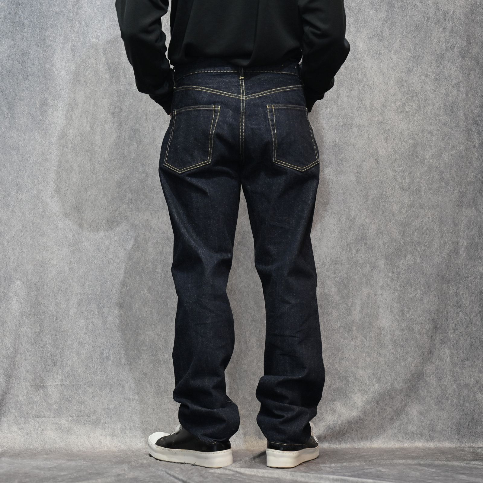 L.Straight 5pocket Pants （OWS） / ルーズ ストレートデニムパンツ （インディゴ） / 2508-1002