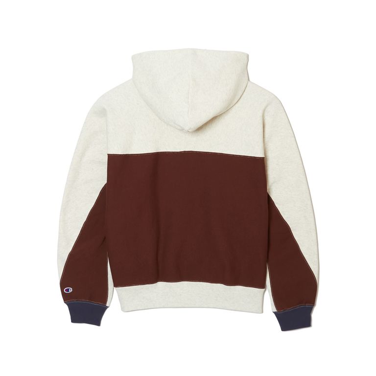 N.HOOLYWOOD - × Champion HOODED SWEATSHIRT (OATMULE