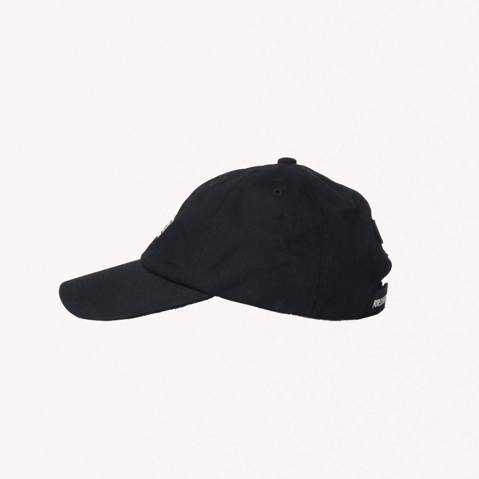 BOX LOGO CAP (BLACK） / ボックスロゴ キャップ （ブラック）