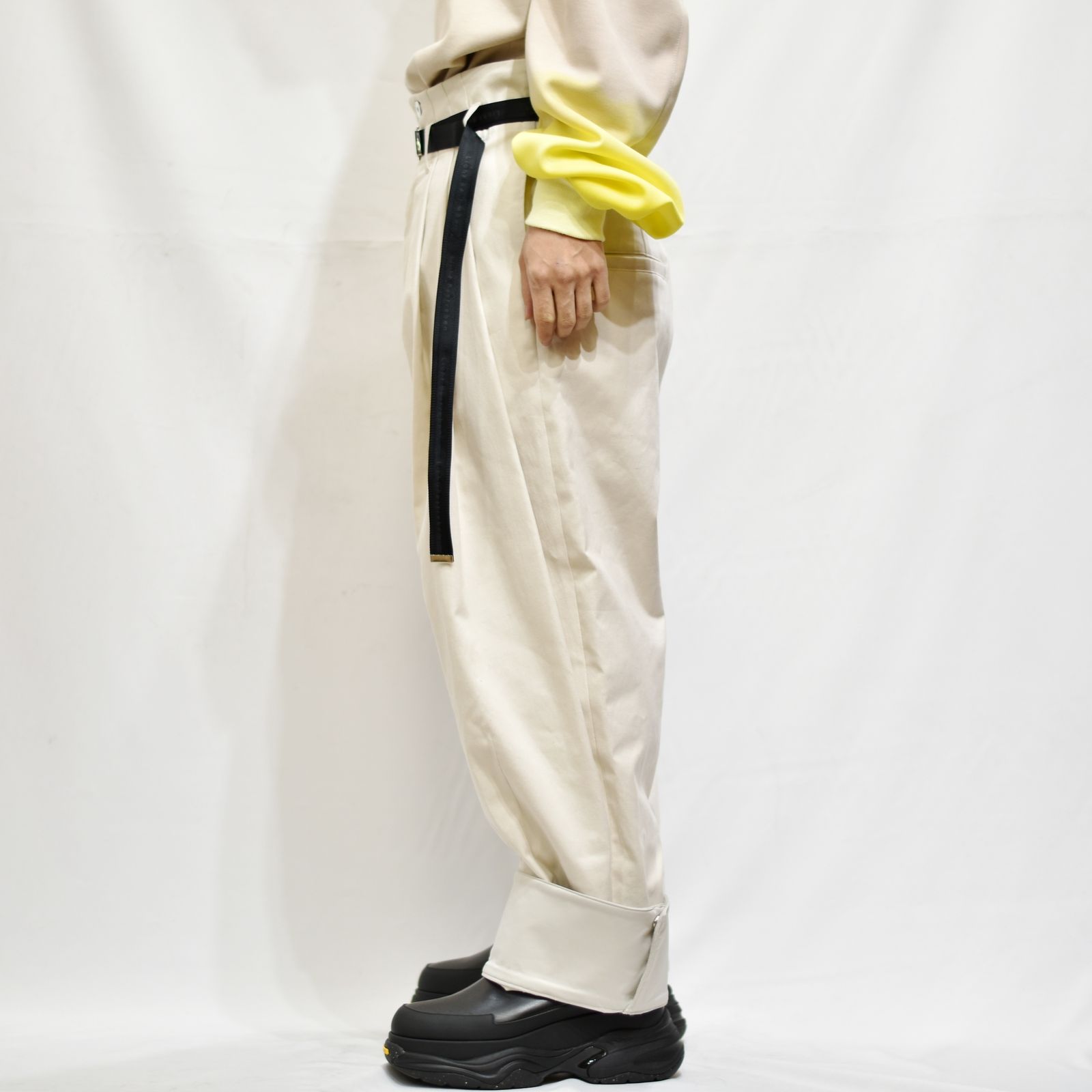 3タックハイウェストバギーパンツ / LB22AW-PT03-KT (BALM)