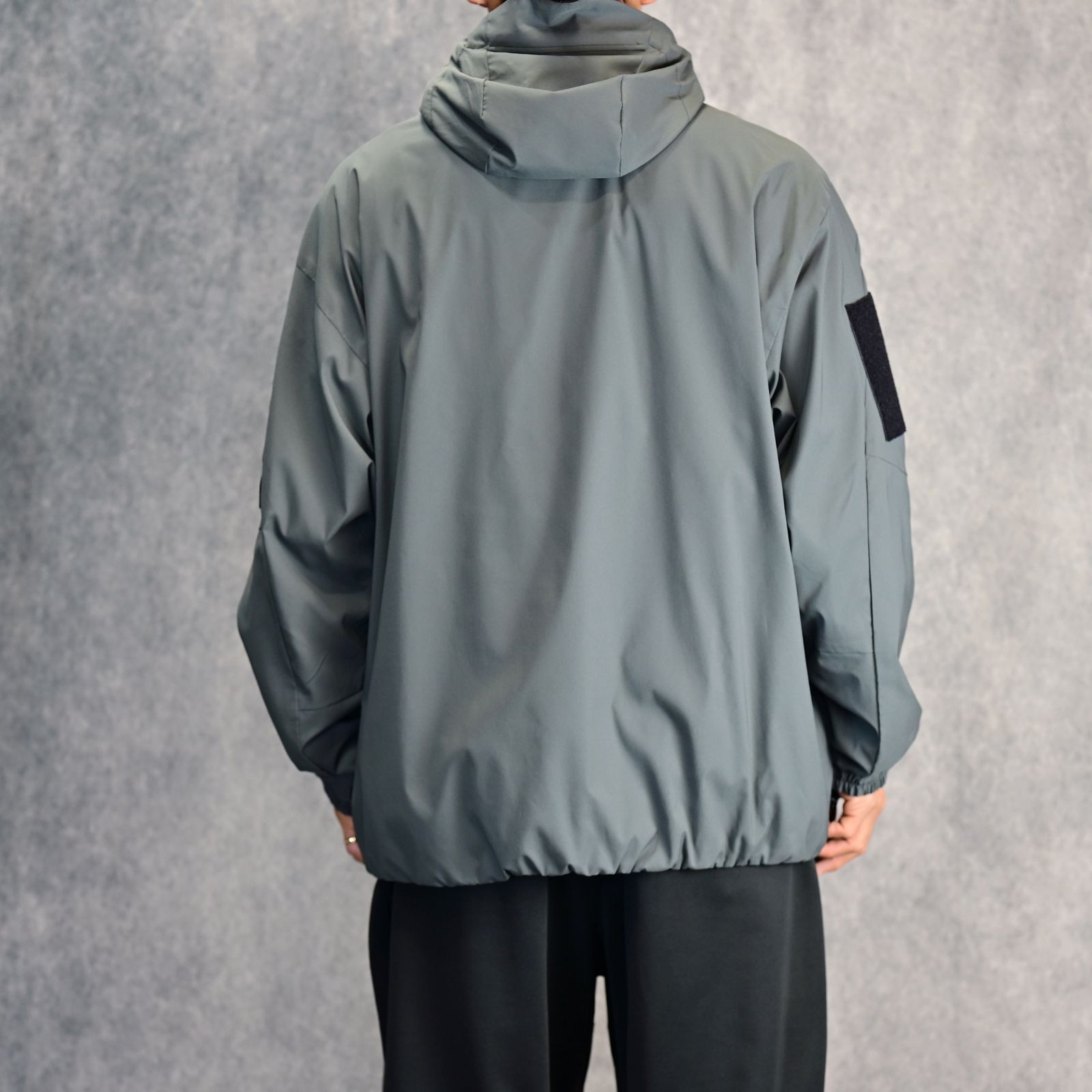 EXCHANGE HOODIE BLOUSON （CHARCOAL） エクスチェンジ フーディーブルゾン （チャコール） 9251-BL02-001
