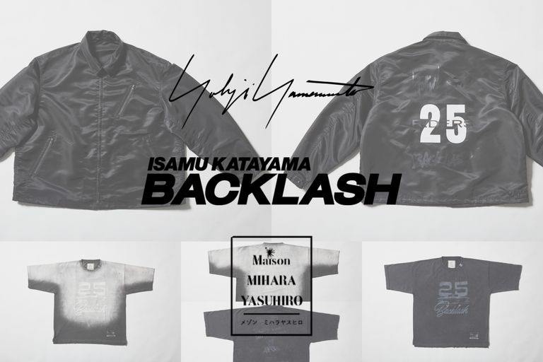 ISAMUKATAYAMA BACKLASH 25周年記念 コラボアイテム発売開始!