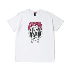 DALMATION TEE (WHITE)｜ダルメシアン Tシャツ｜CR-25SS002