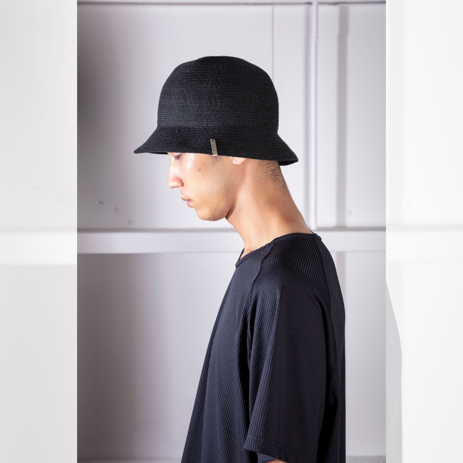 raffia bermuda (BLACK) / ラフィア バミューダハット
