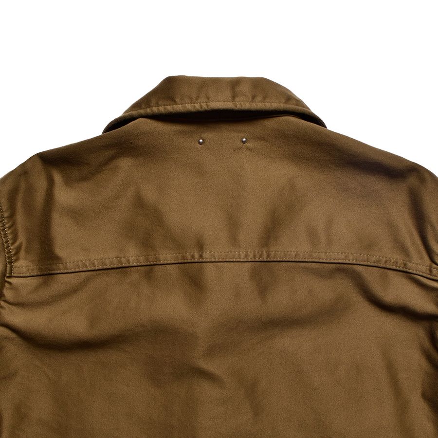 Moleskin Military Short JKT （KHA） / モールスキン ショート ジャケット  （カーキ）