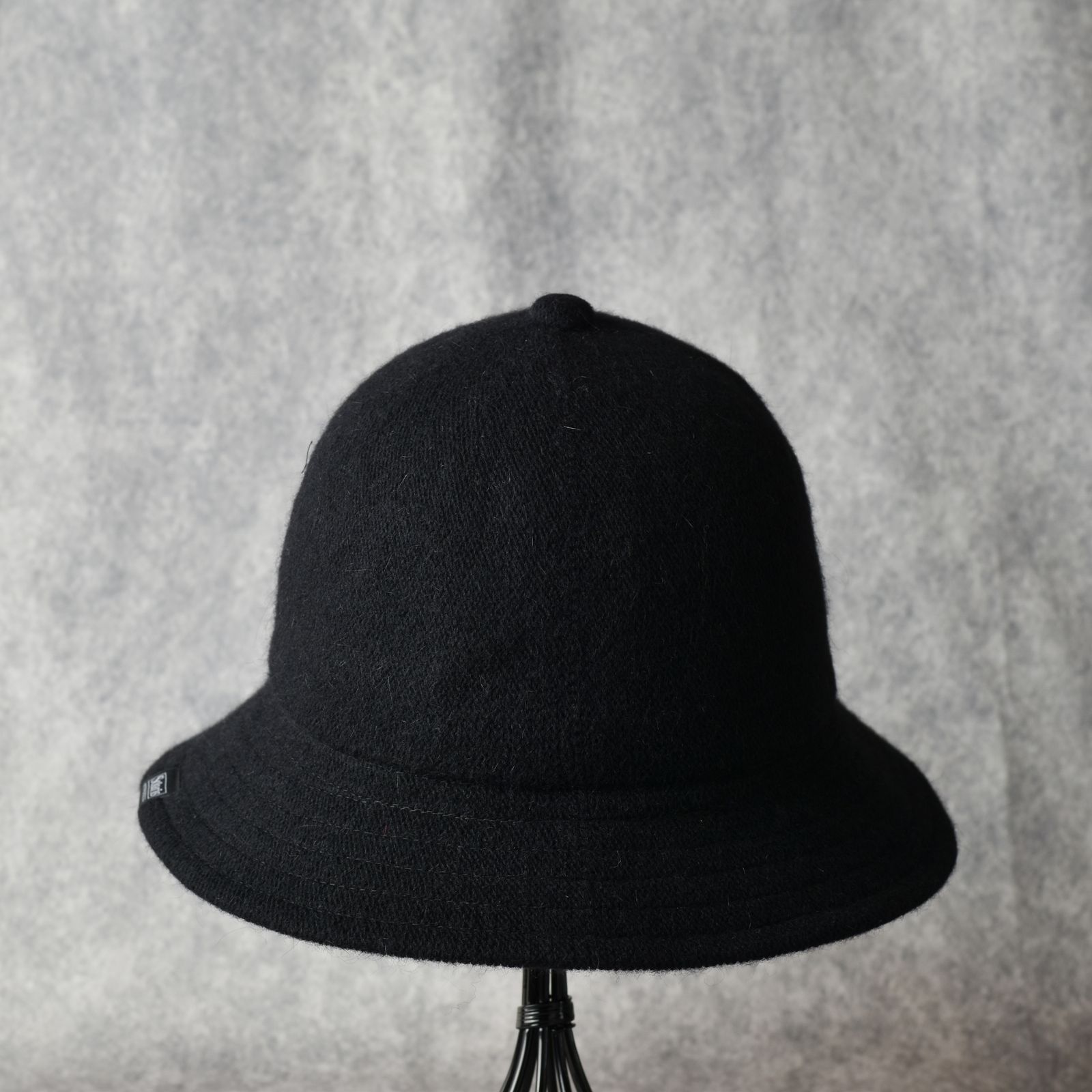 Angora Wool Bell Hat "BOYZ" (BLACK) / アンゴラウール ベル型ハット