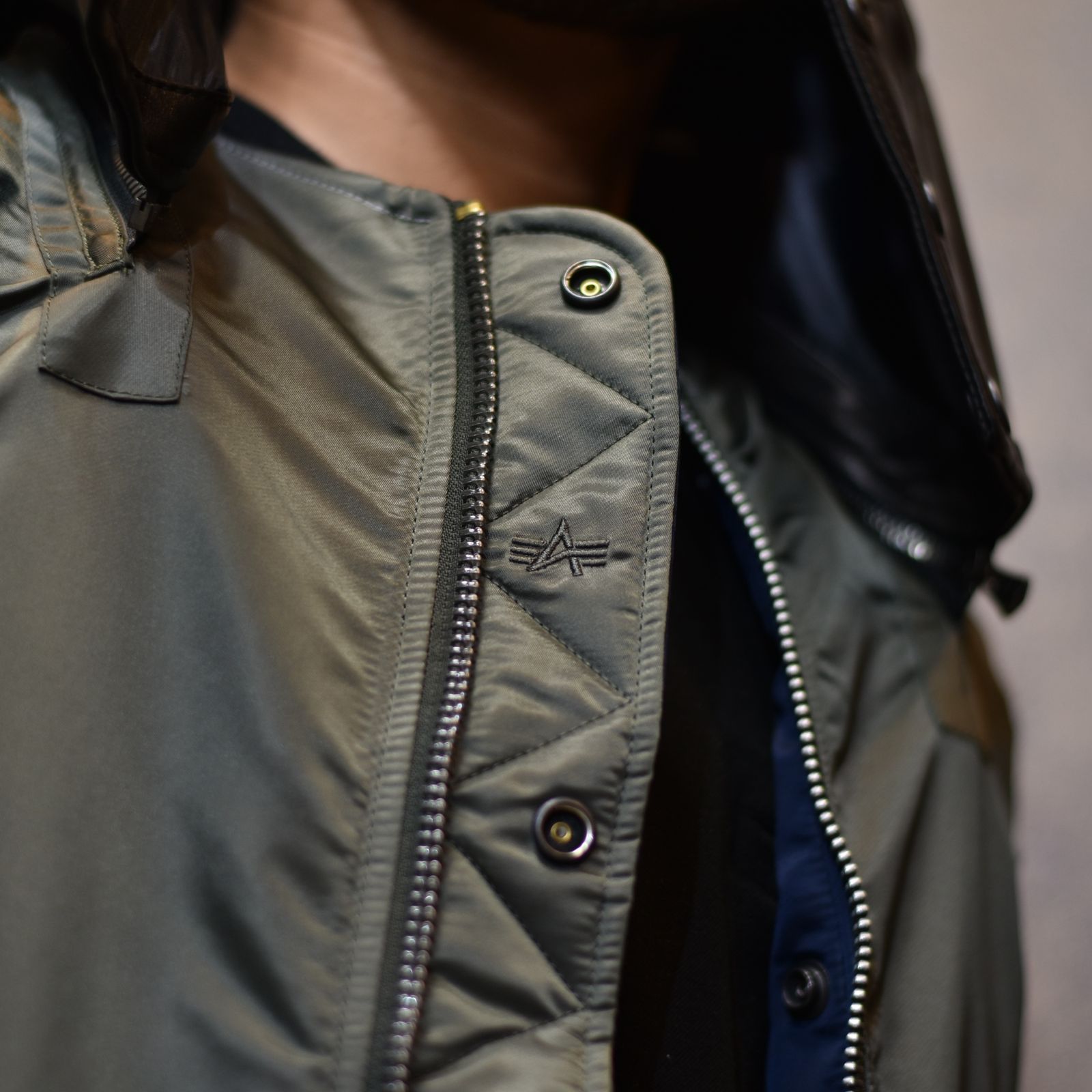 ISAMUKATAYAMA BACKLASH × ALPHA 【ミリタリー大本命アウター / MA-1