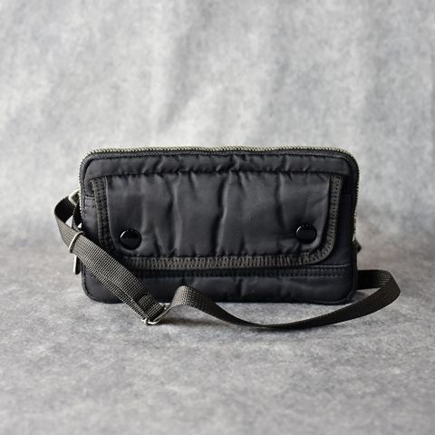 SUPER NYLON WALLET POUCH (BLACK) | スーパーナイロン ポーチ （ブラック）