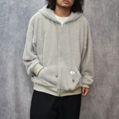 TEDDY BEAR HOODED SWEATER (MINT)｜テディベア スウェットパーカー｜PD25AC01