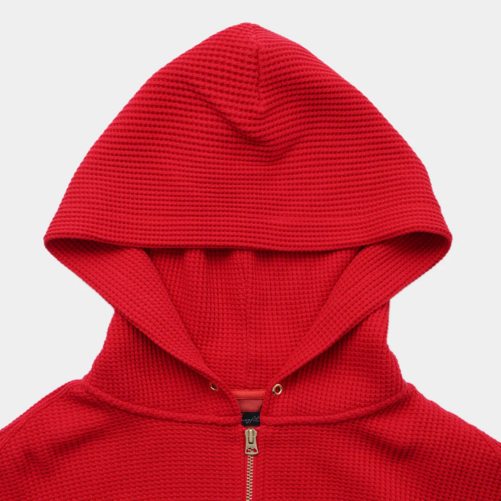 HF thermal hoodie （RED）｜サーマル パーカー （レッド）｜HF-07