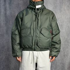 × ALPHA INDUSTRIES MILITARY BLOUSON (SAGE GREEN) - アルファ コラボ ミリタリーブルゾン （グリーン）