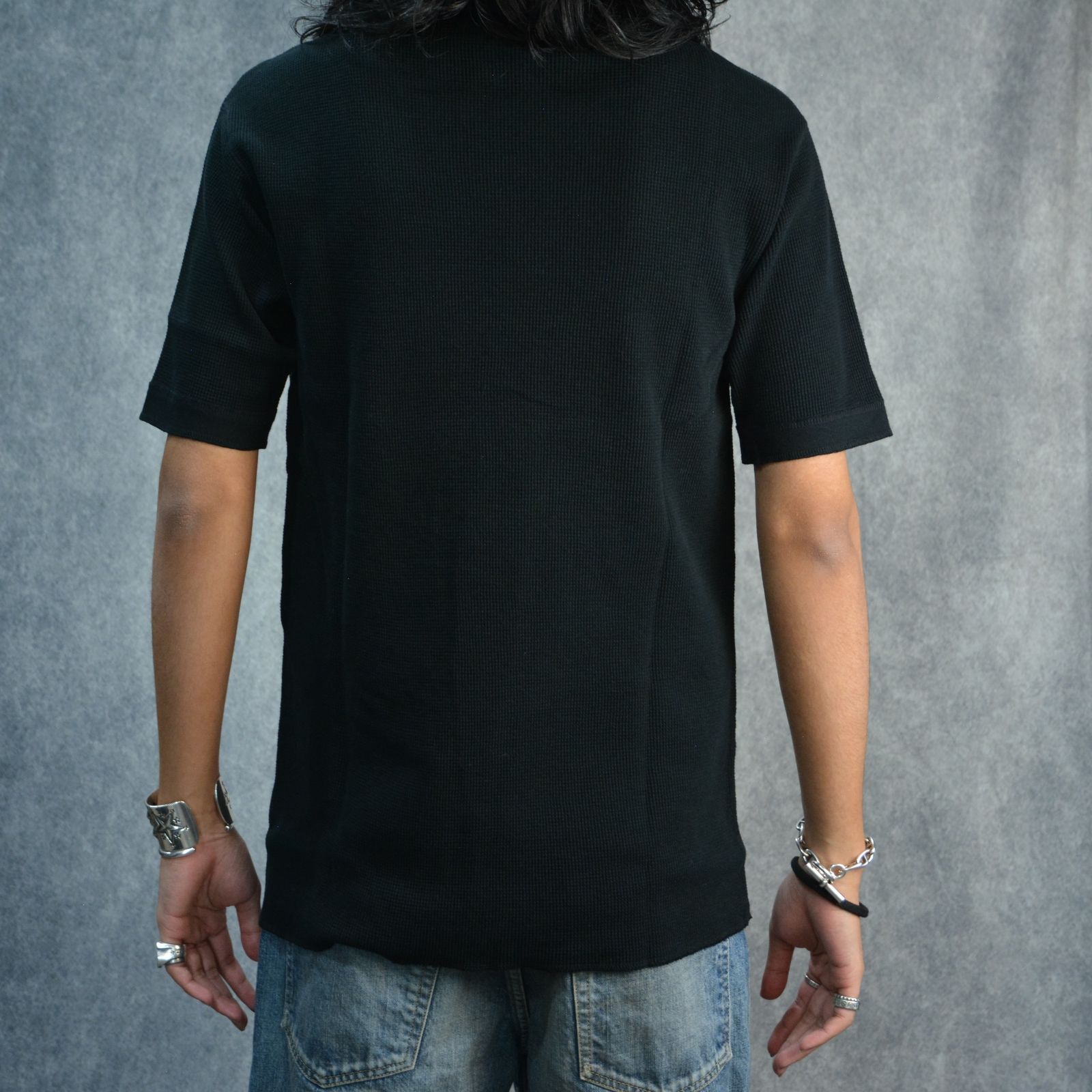 Thermal Crewneck T-SH （BLK） / サーマル Tシャツ （ブラック）
