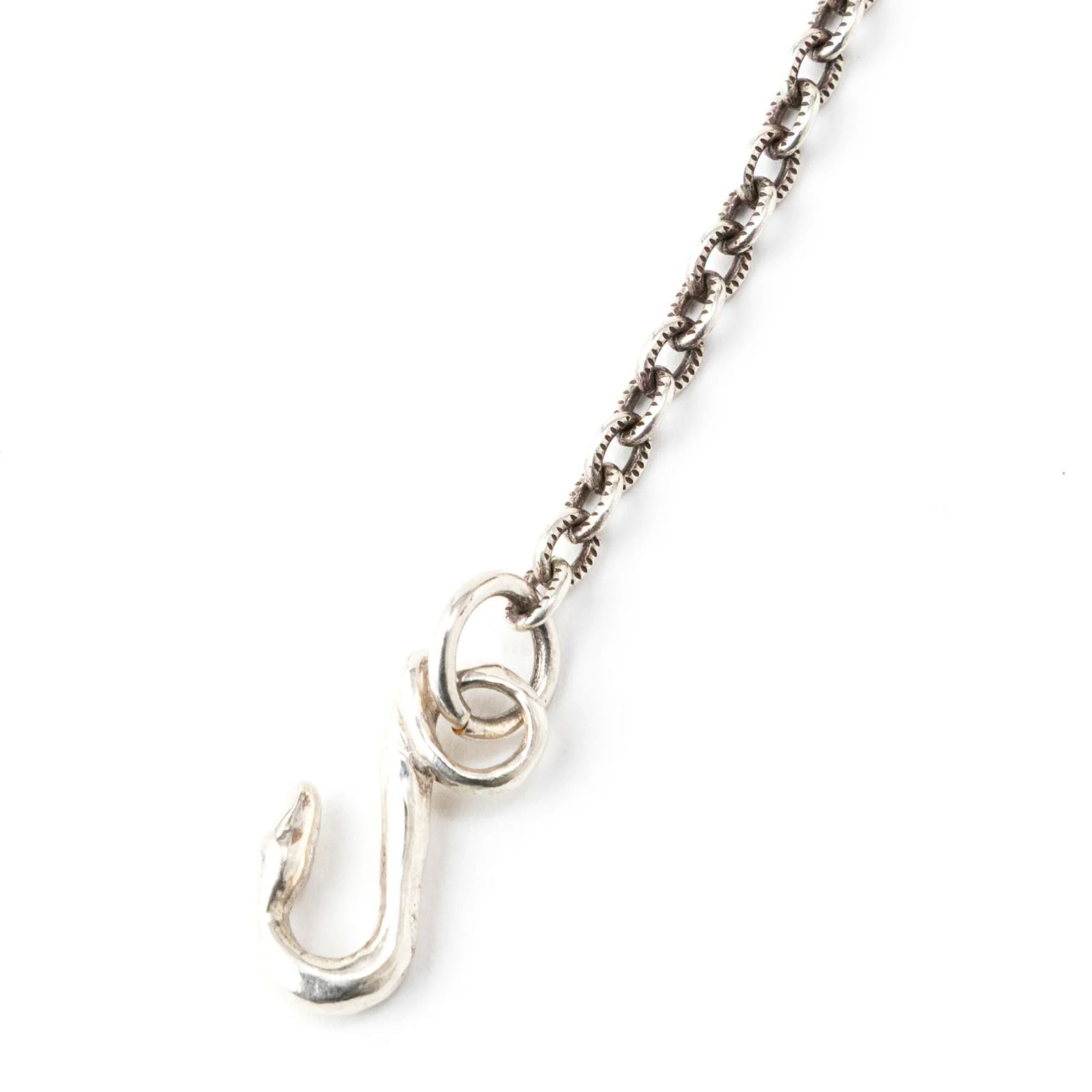 × D.O.D SILVER SNAKE WHEEL NECKLACE ＜EXCLUSIVE＞ (SILVER)｜× ディーオーディー スネーク ホイール型 ネックレス｜CL-25AW004JW EX