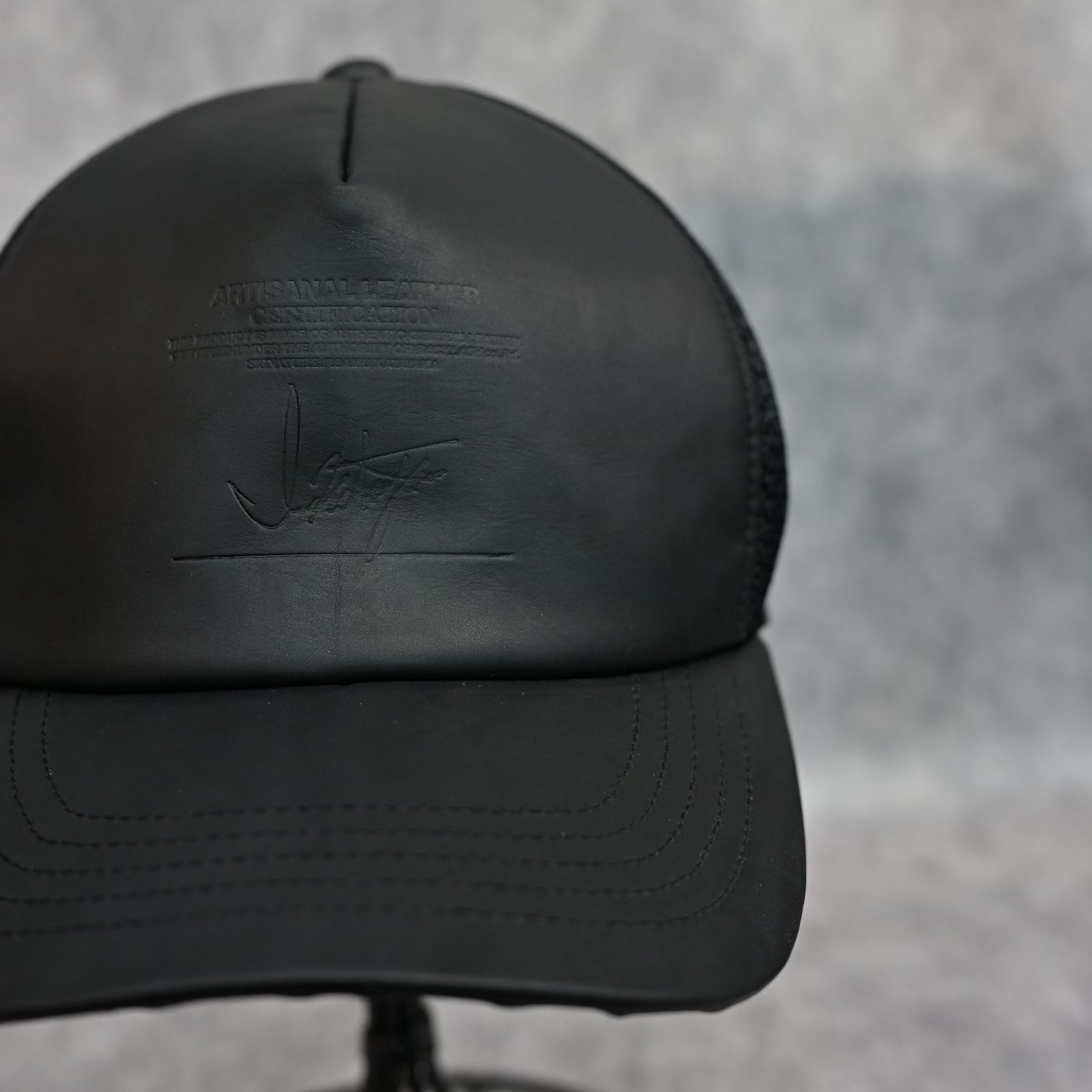 Furniture Leather メッシュキャップ （BLACK） | 892-03