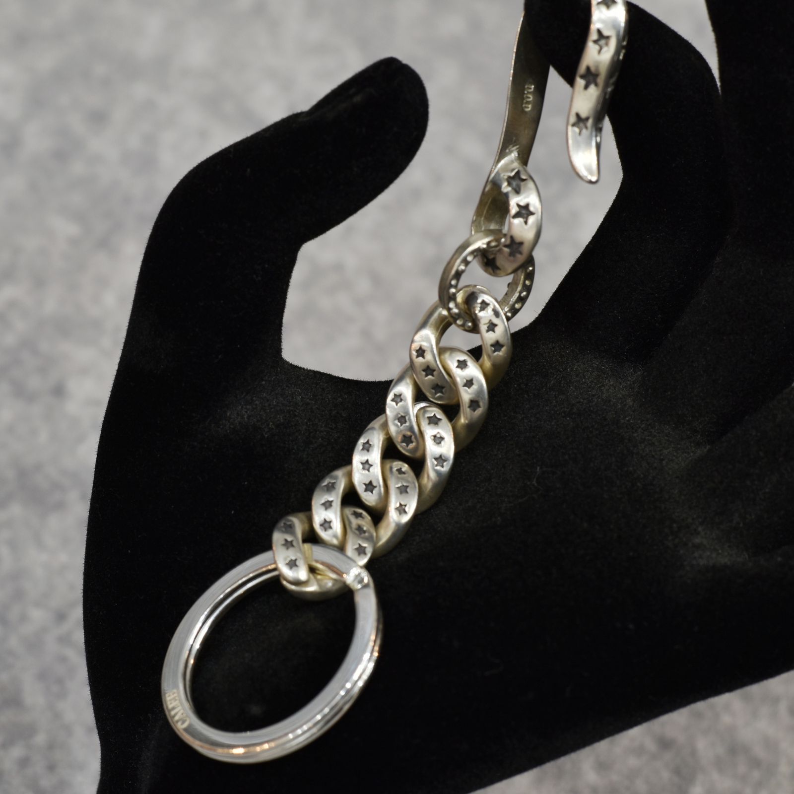 SILVER STAR KEY CHAIN (SILVER)｜シルバー スター キーチェーン｜CL-26SS002JW