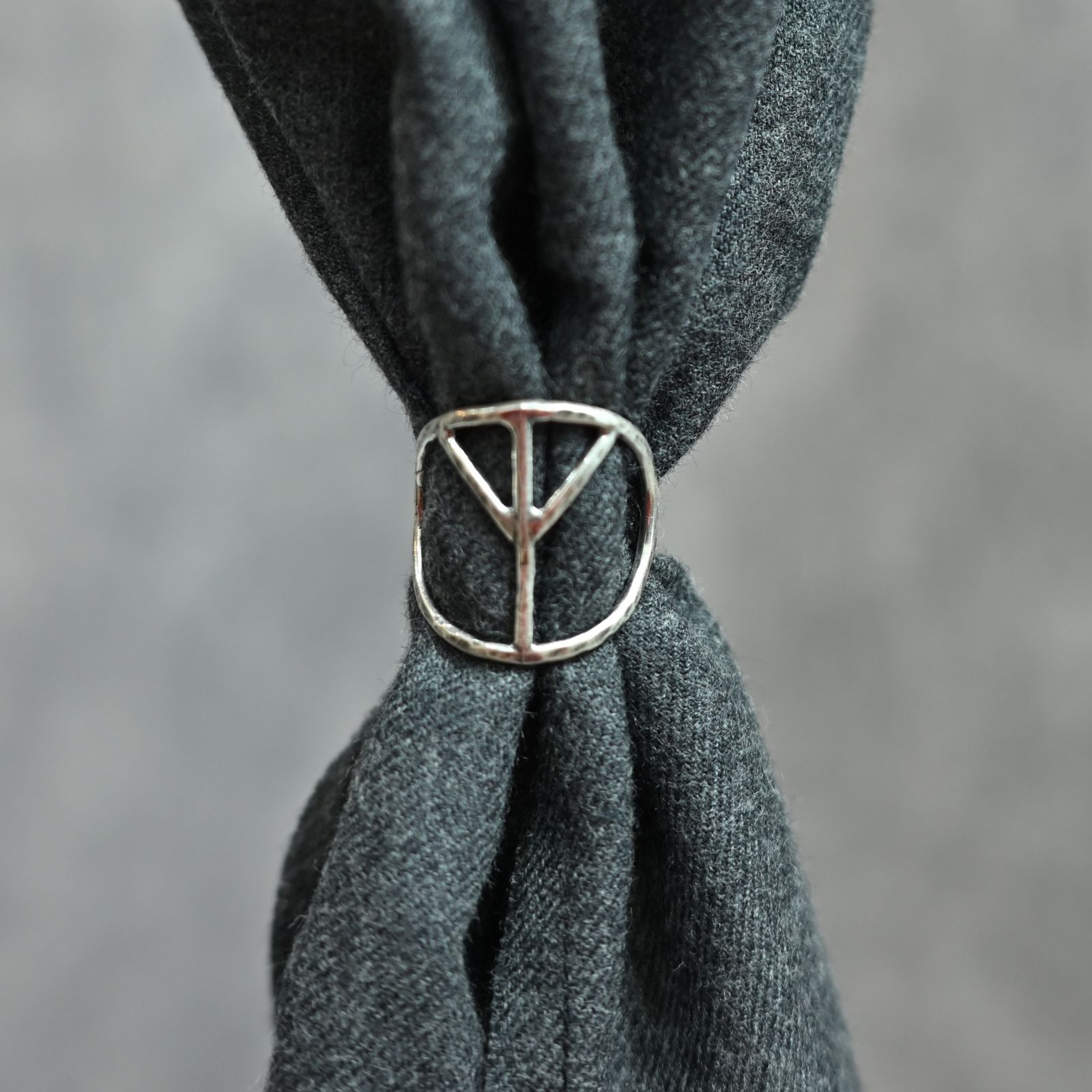 2WAY SCARF RING W / BANDANA （SILVER）｜スカーフリング / バンダナ （シルバー）｜BFA-P-011-4357-0032-0900
