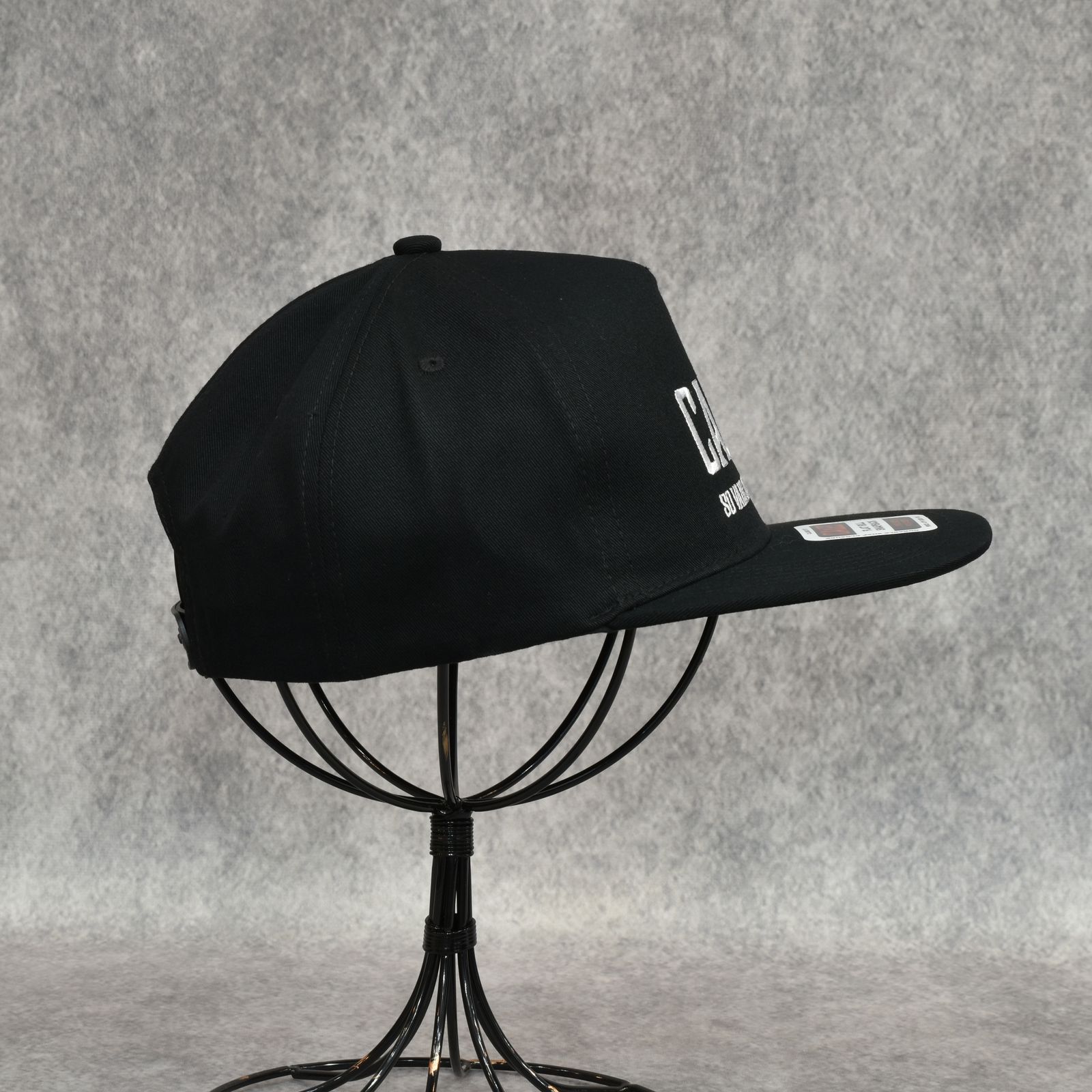 CALEE NATIONAL LOGO SOUVENIR CAP (BLACK/WHITE)｜ベースボール キャップ｜CL-25EA001EX