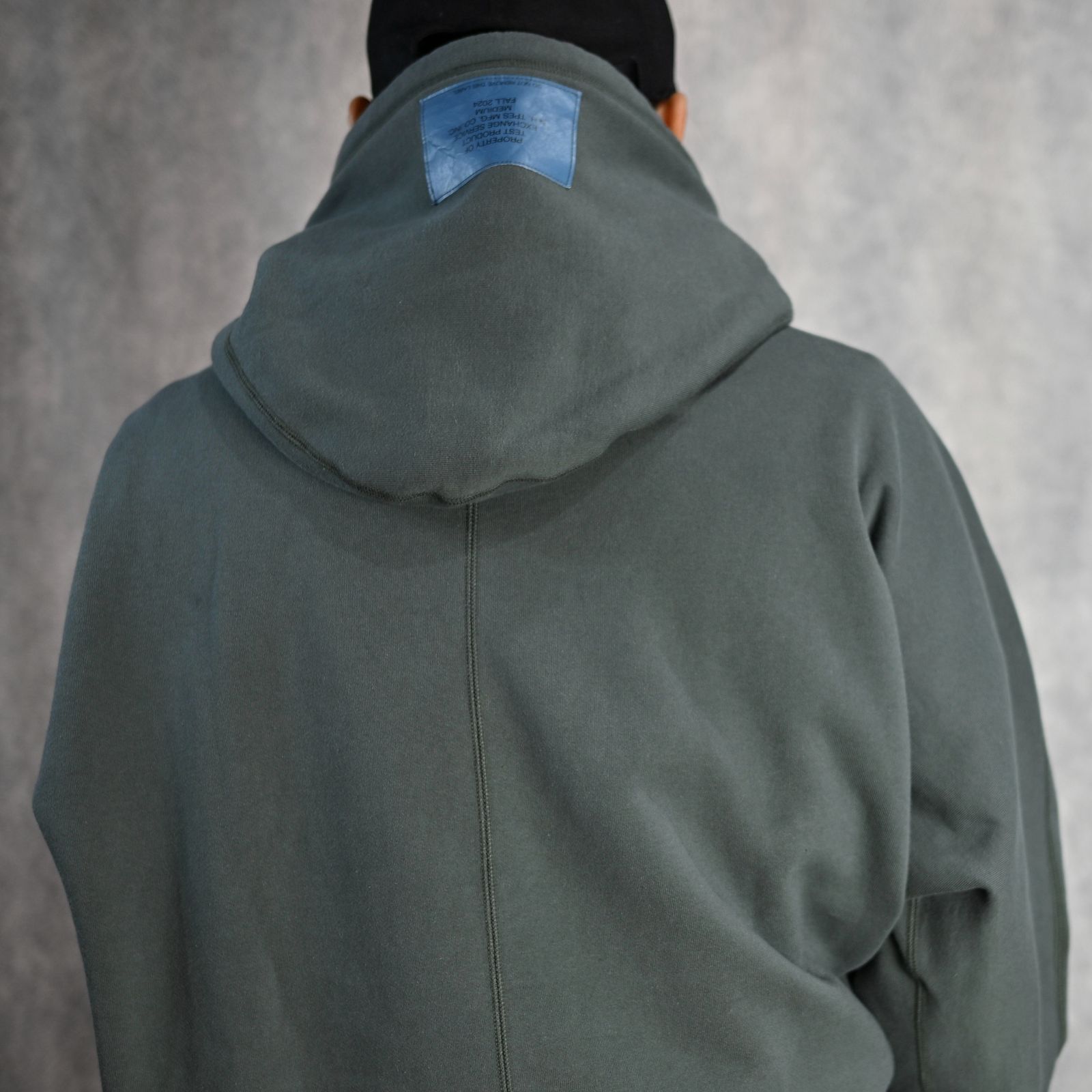 EXCHANGE POCKET HOODIE (CHARCOAL) - フーディー パーカー （チャコール） / 9242-CS01-009