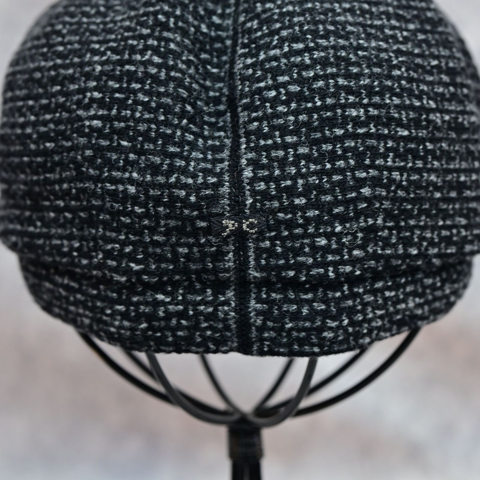 TWEED KNIT CASQUETTE （GRAY）｜ツイード ニット キャスケット （グレー） PC-031-3650-11