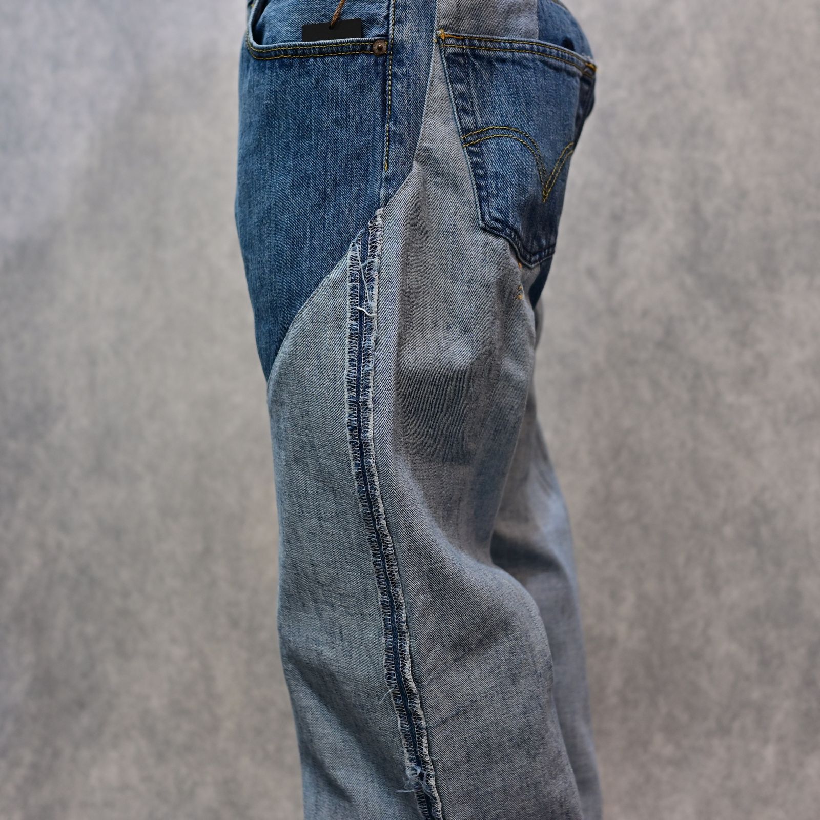 OLD PARK×MINEDENIM Inside out Chaps Jeans （USS） / MND-25SSOP002