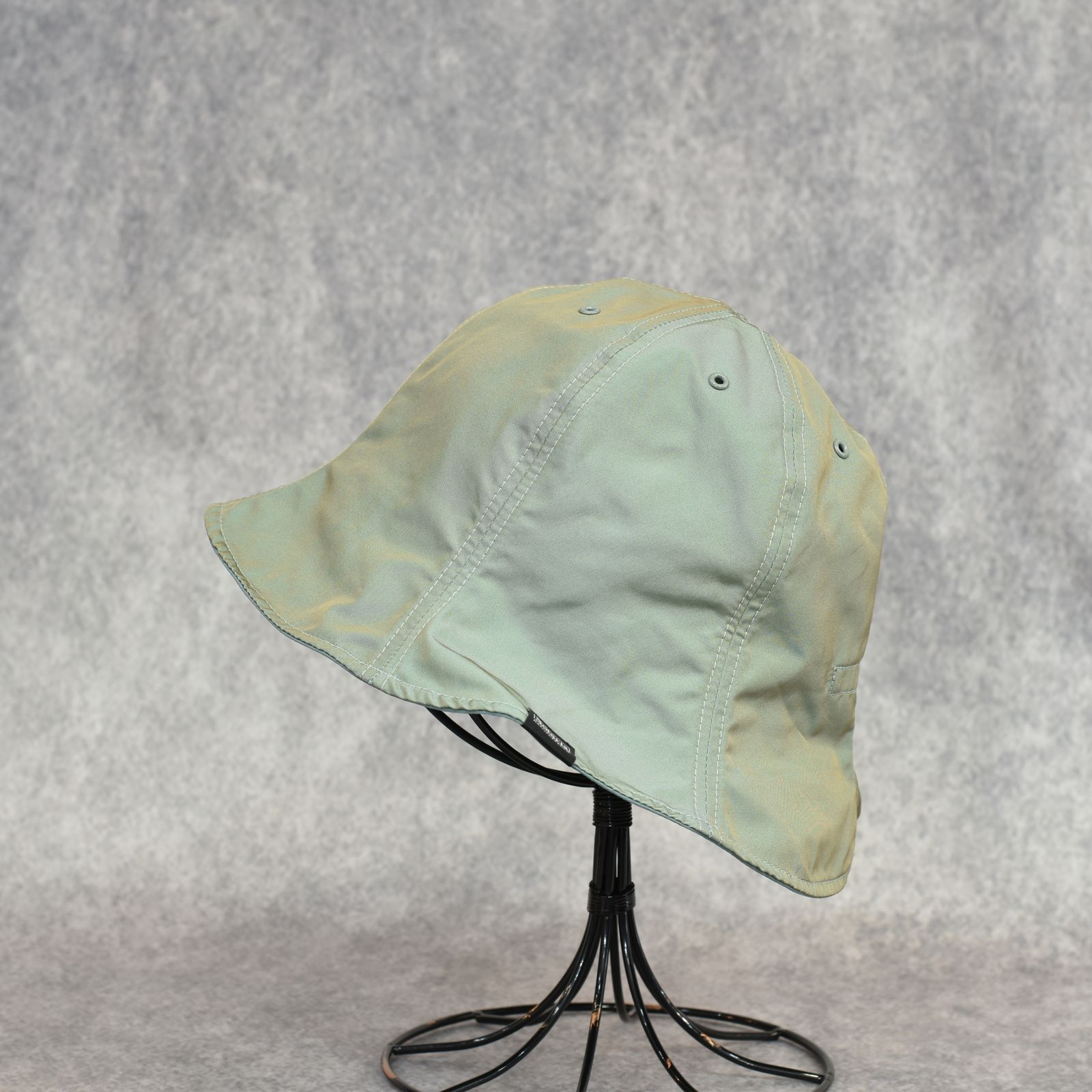 Limonta Twill Tulip Hat "EGGMAN" (TURQUOISE)｜チューリップハット｜Y01004