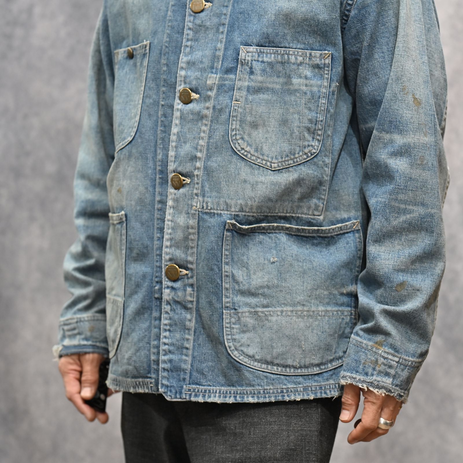 #024 LE CHORE JACKET （L.INDIGO） / カバーオール （ライトインディゴ） 2026SSJK-YY-0012