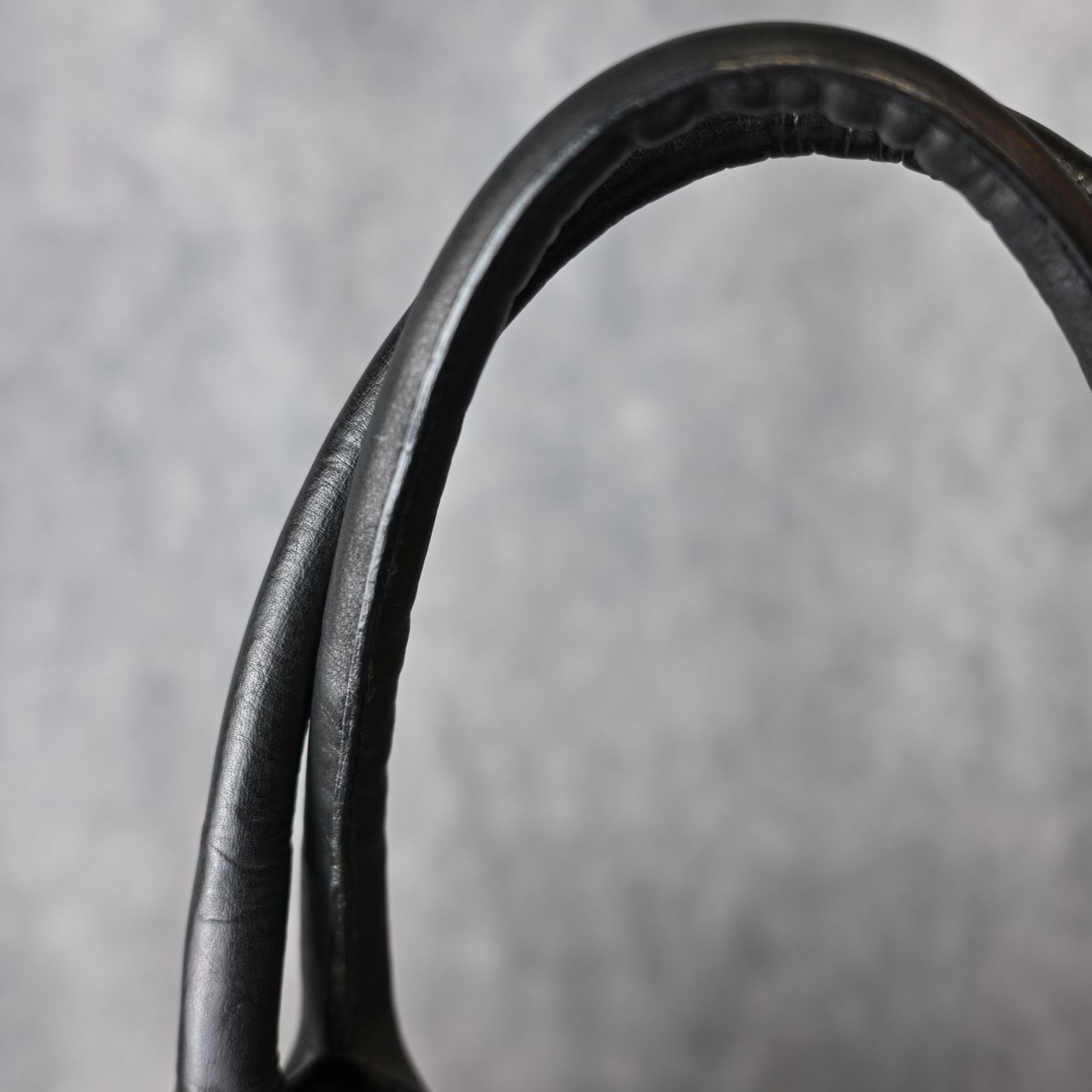 バッファロー無双編み ラージ トートバッグ （BLACK / ブラック） 259-02