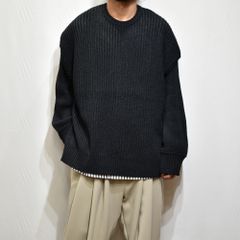 アンサンブルサマーセーター / LB22SS-KN01-AL (BLACK×STRIPE)