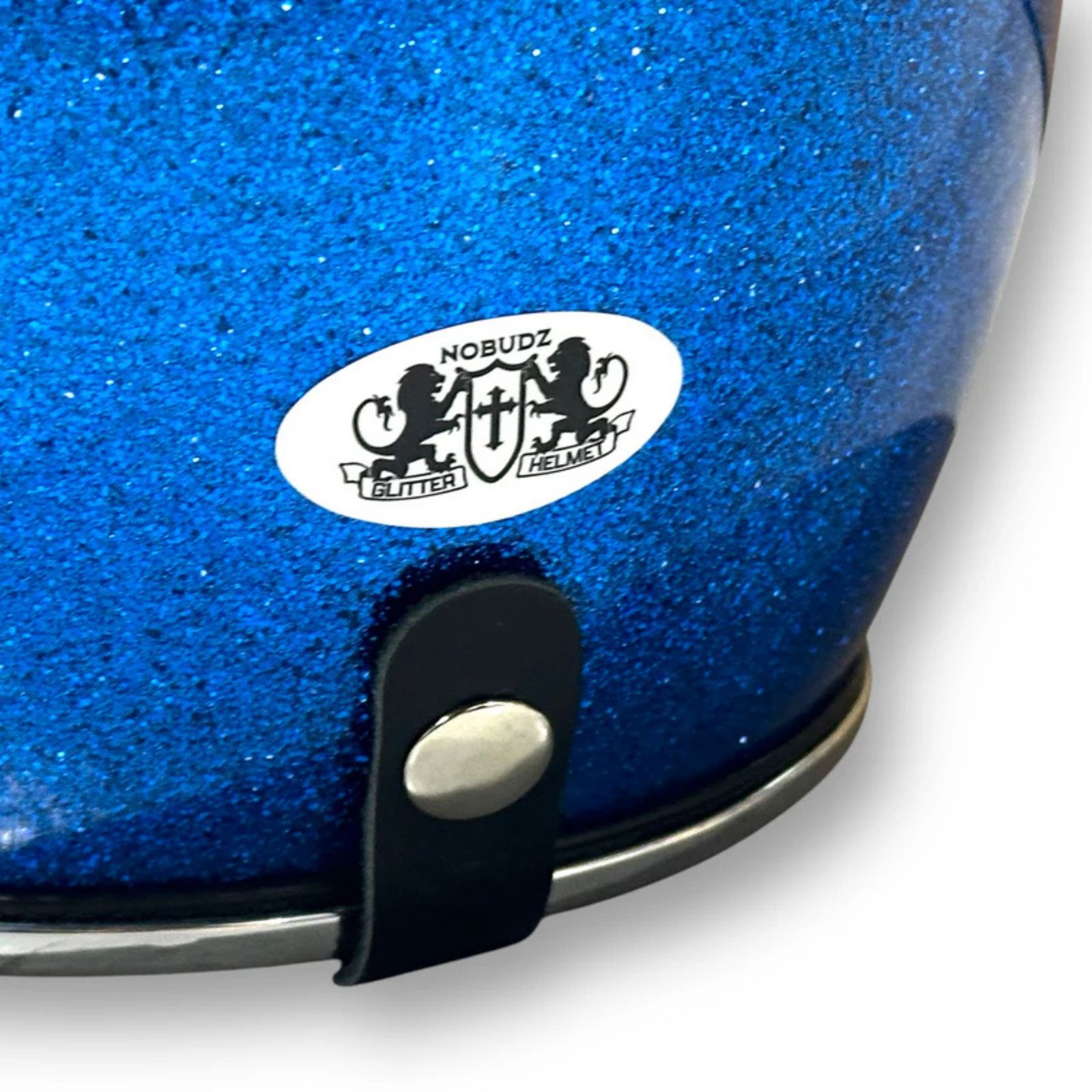 【Sサイズ｜即日発送】 | GLITTER 3/4 HELMET (BLUE) | グリッターヘルメット