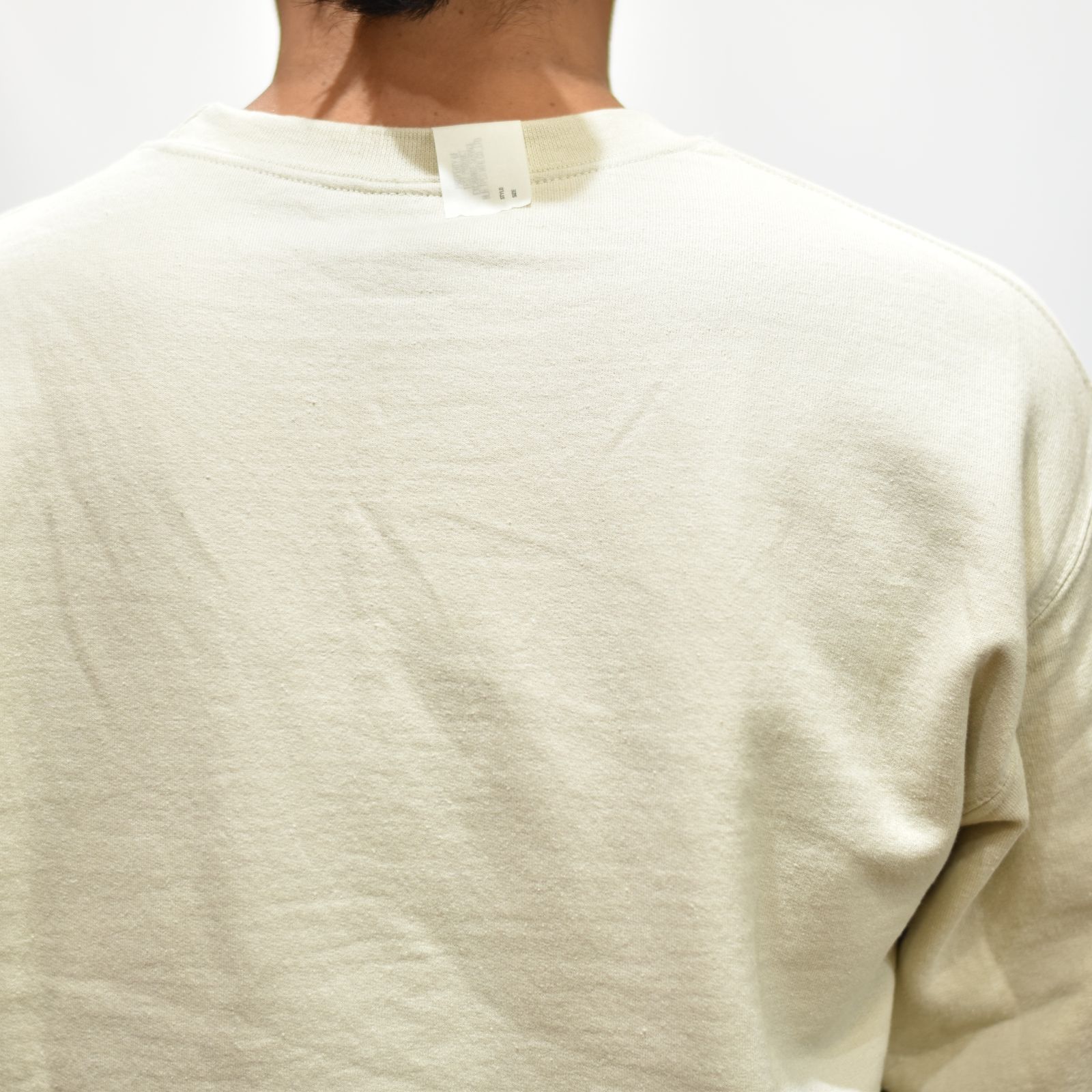 エヌハリウッド スウェット24SS CREW NECK Beige 38 エヌハリウッド スウェット24SS CREW NECK Beige 38 - メルカリ