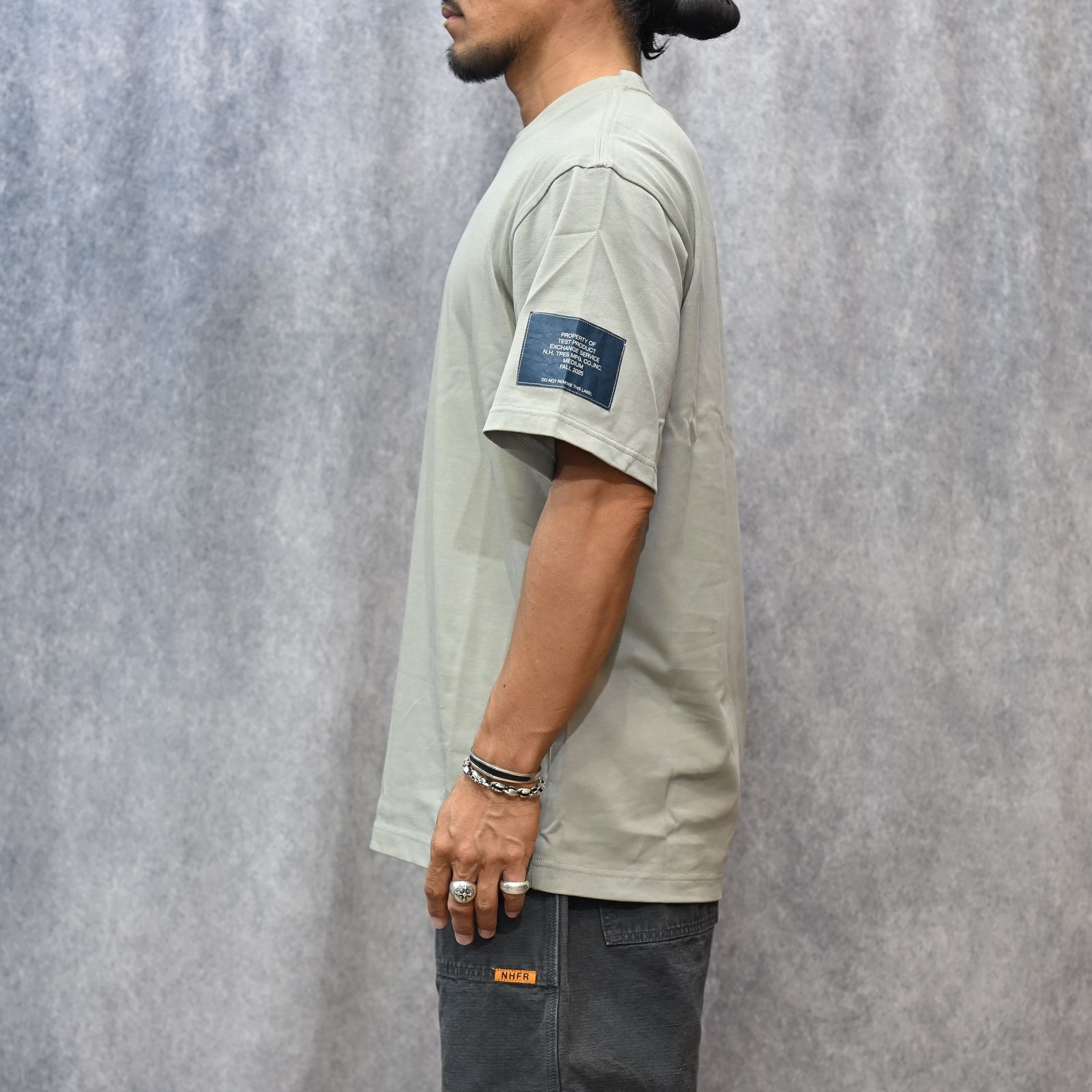 EXCHANGE SERVICE T-SHIRT （BEIGE） / 半袖 Tシャツ （ベージュ） 9252-CS83