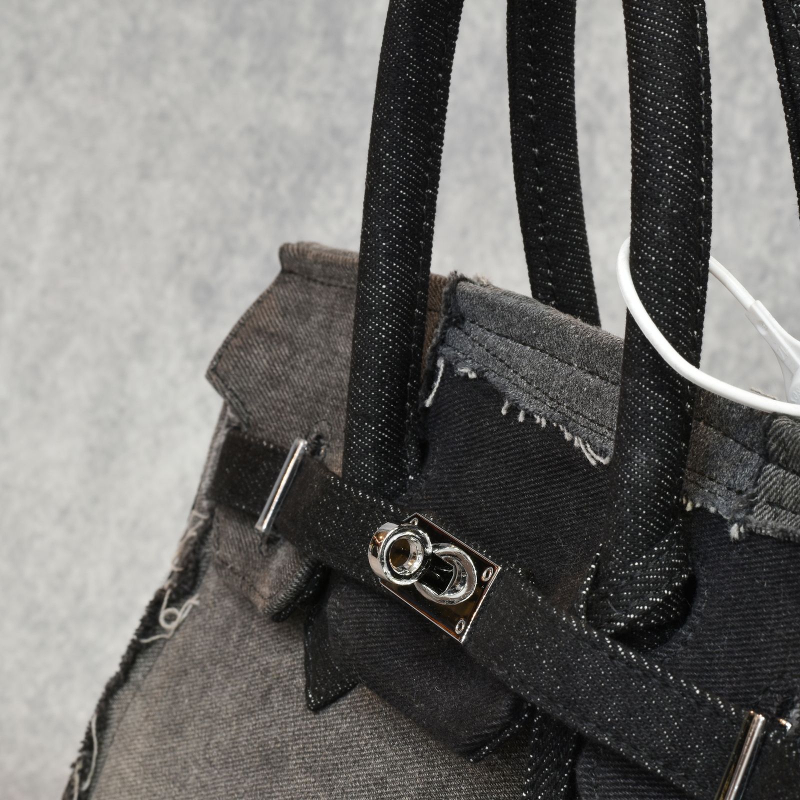 TRAVEL BAG  (MULTI BLACK DENIM) | ハンドバッグ