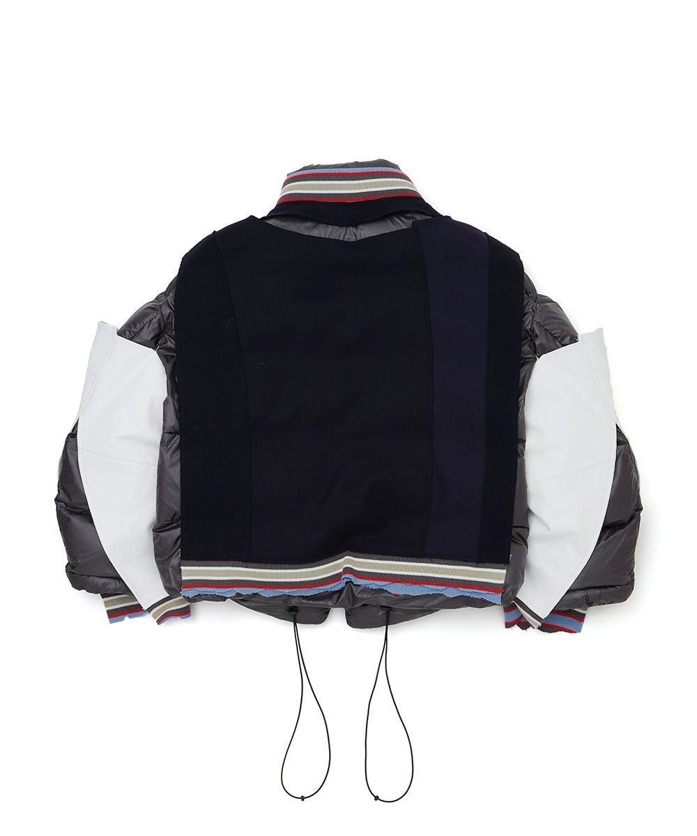 FACETASM - DECONSTRUCTED STADIUM DOWN JACKET