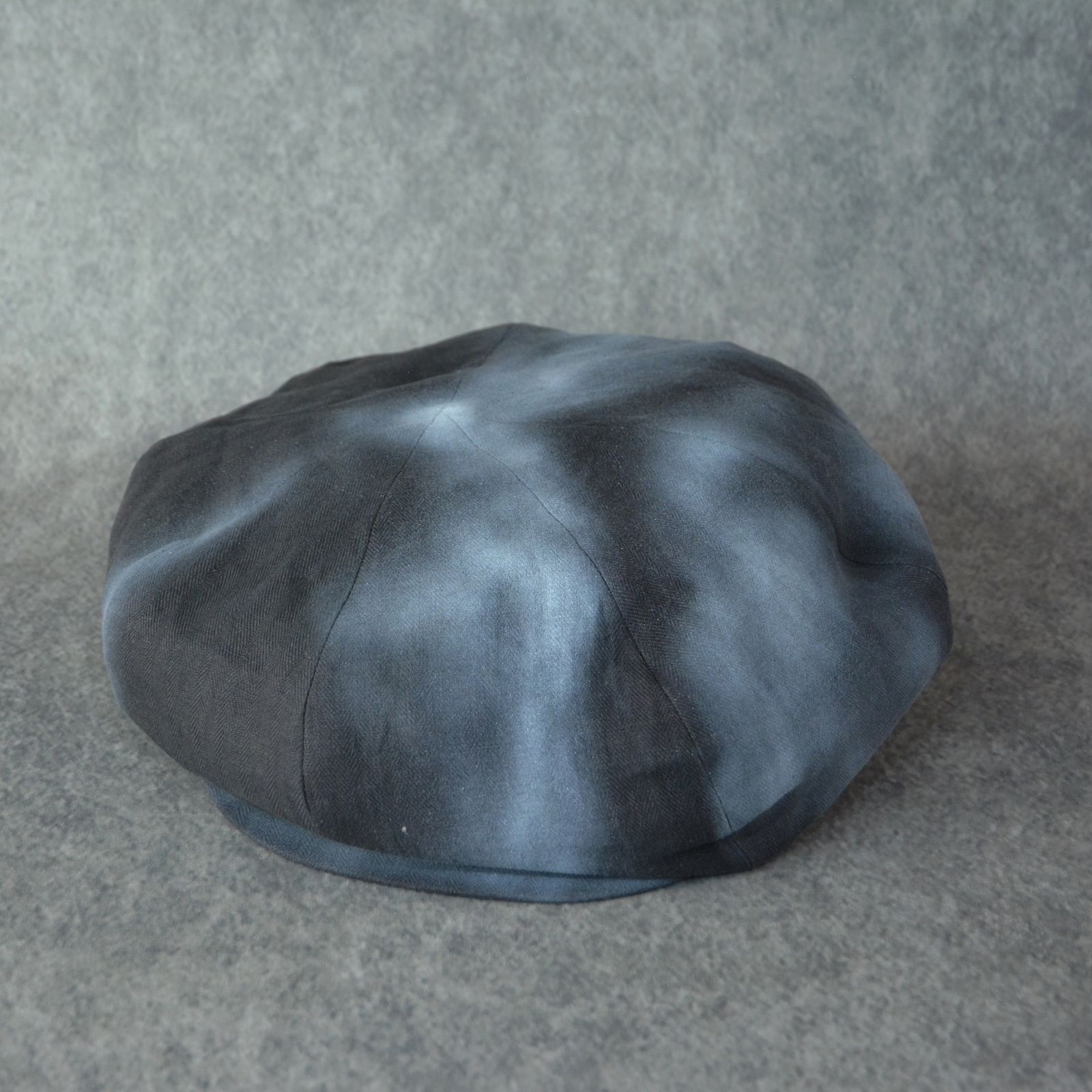 yohji yamamoto - BIG CASQUETTE （CHARCOAL） / ビッグ キャスケット 