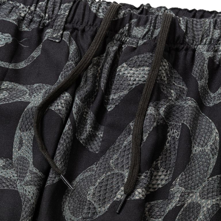 CALEE - ALLOVER SNAKE PATTERN EASY TROUSERS ＜EXCLUSIVE