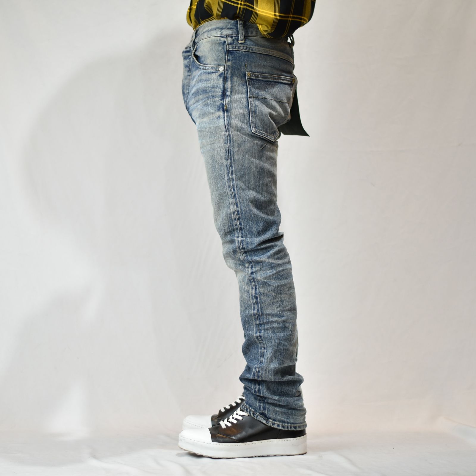 ［THE DENIM］ TIGHT STRAIGHT DENIM （LIGHIT INDIGO）