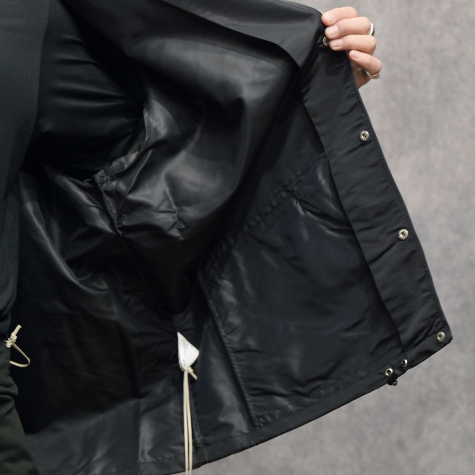 COACH JACKET （BLACK） / コーチジャケット （ブラック） 2026SS-JK-2-YT